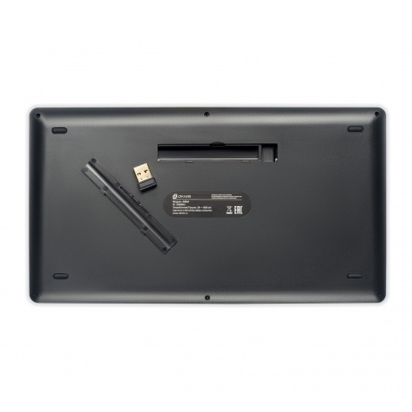 Клавиатура Oklick 845M серый/черный - фото 2