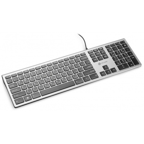 Клавиатура Oklick 890S серый/черный - фото 3