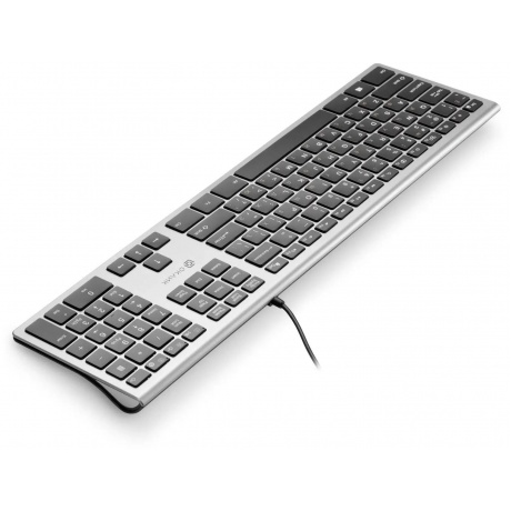 Клавиатура Oklick 890S серый/черный - фото 4