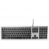 Клавиатура Oklick 890S серый/черный