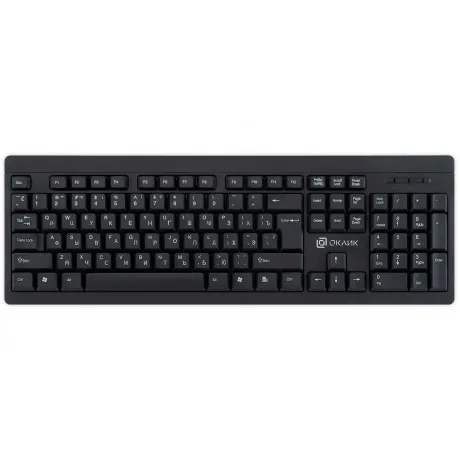 Клавиатура Oklick 95KW черный USB беспроводная (1788287)