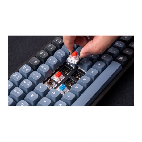 Клавиатура Keychron K2P-J1, 84 кл., K pro Mechanical Red Switch, RGB, Hot-Swap, Алюм.рамка - фото 7