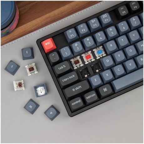 Клавиатура Keychron K8P-J1, Gateron G pro Mechanical Red Switch, RGB - фото 20