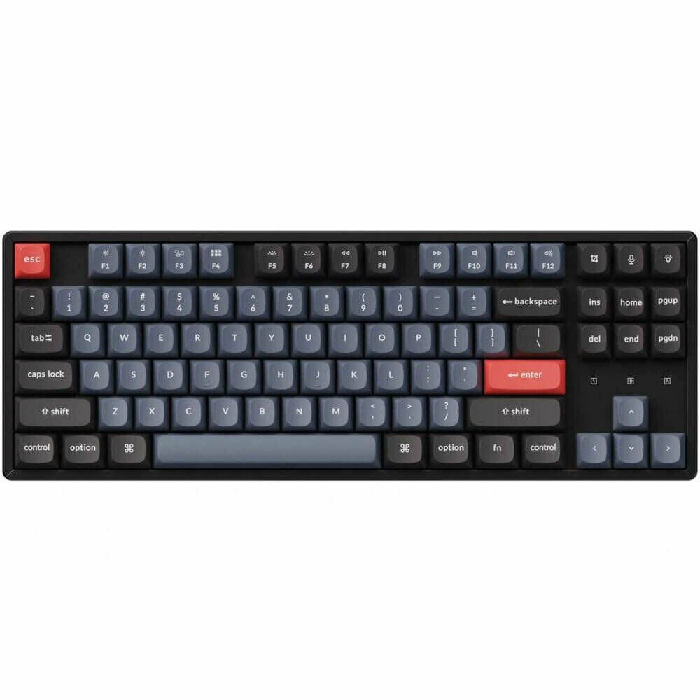 цена Клавиатура Keychron K8P-J1, Gateron G pro Mechanical Red Switch, RGB