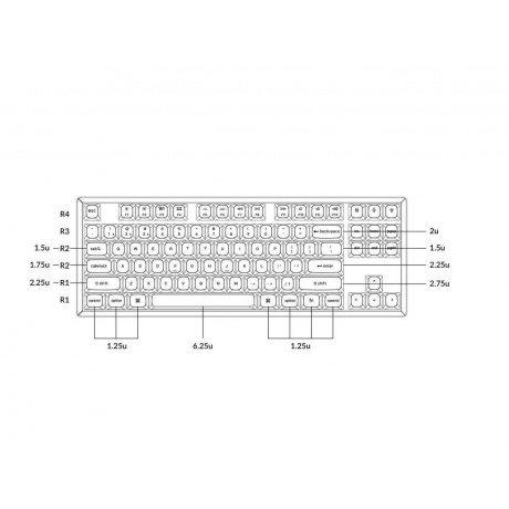 Клавиатура Keychron K8P-J3, Gateron G pro Mechanical Brown Switch, RGB - фото 6