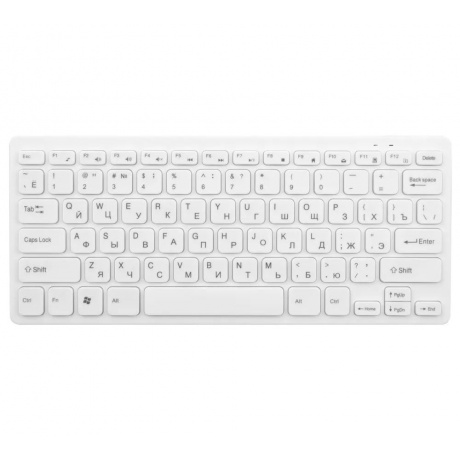 Клавиатура беспроводная Olmio WK-05 (белый) - фото 1