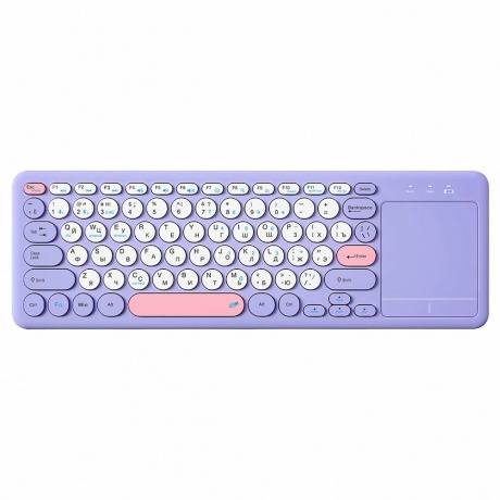 Клавиатура беспроводная Olmio WK-35 (пурпурный) - фото 1