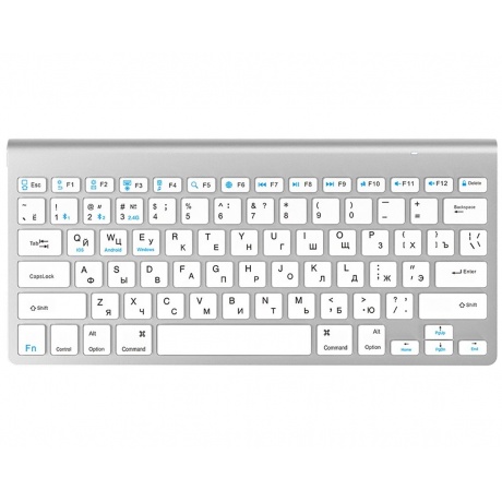 Клавиатура беспроводная Olmio WK-15 (белый) - фото 1