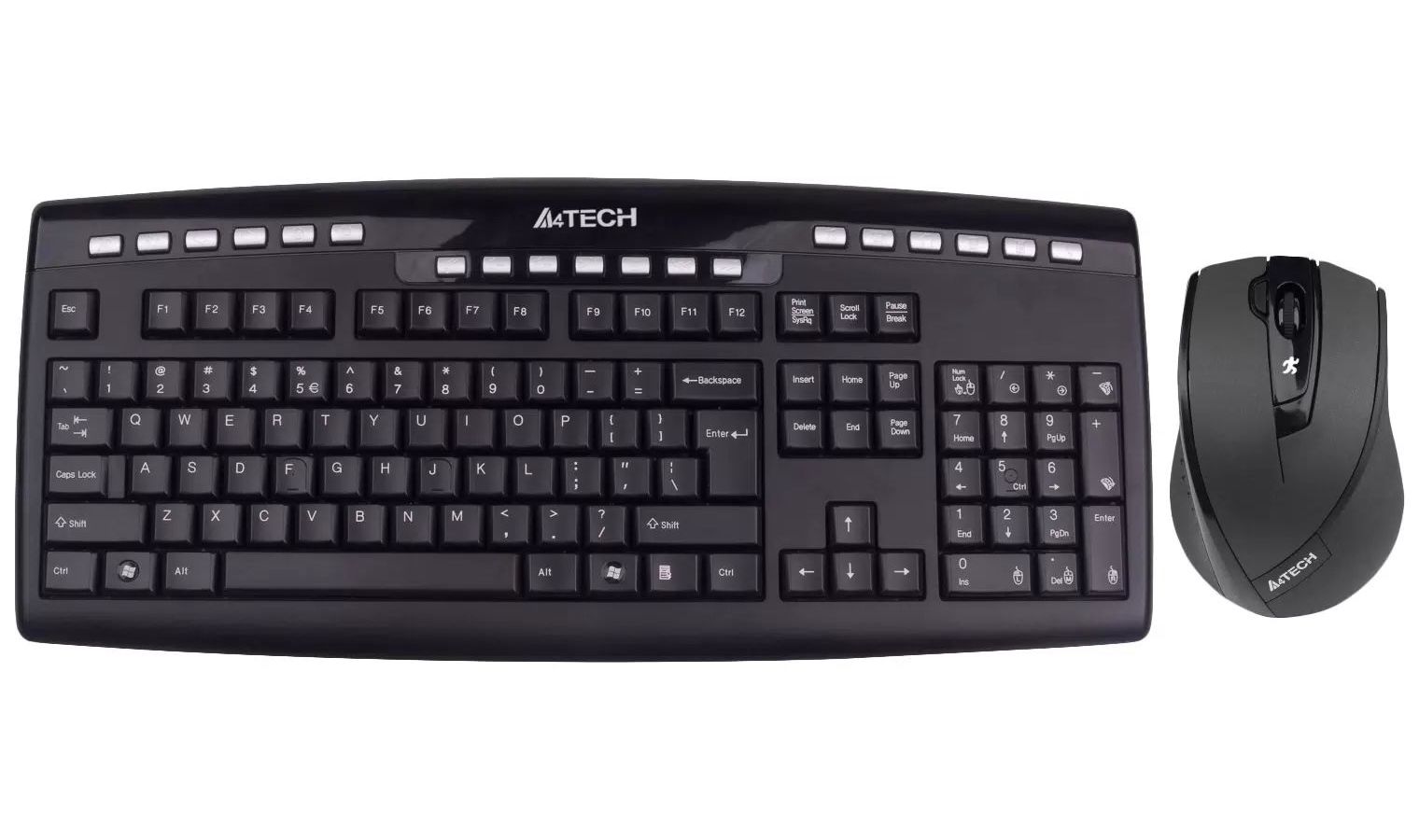 Набор клавиатура+мышь A4Tech W 9200F (87736) отличное состояниее; набор клавиатура мышь a4tech w 9200f 87736