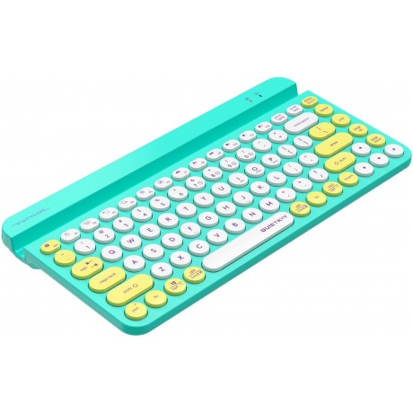 Клавиатура A4Tech Fstyler FBK30 зеленый USB (FBK30 GREEN) - фото 5
