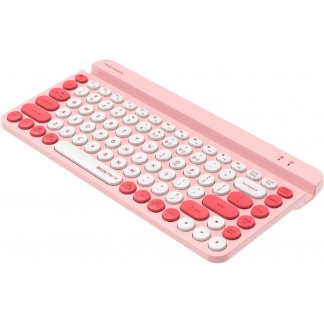 Клавиатура A4Tech Fstyler FBK30 розовый USB (FBK30 PINK) - фото 5