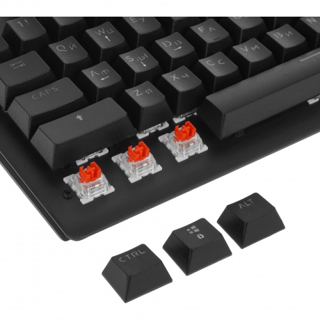 Клавиатура Defender Dark Arts GK-375 RU - фото 6