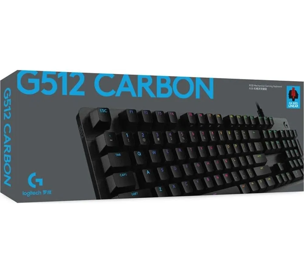 Клавиатура Logitech G512 Carbon черная USB (920-009351) - фото 14