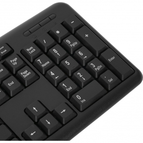 Клавиатура Oklick 180M PS/2, Black - фото 5