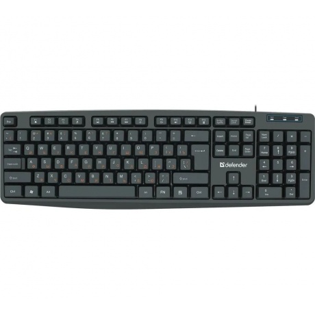 Клавиатура Defender Concept HB-164 RU, черный (45164) - фото 1