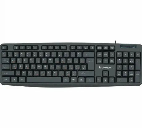 Клавиатура Defender Concept HB-164 RU, черный (45164)