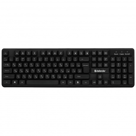 Набор клавиатура + мышь Defender MILAN C-992 RU BLACK (45992)