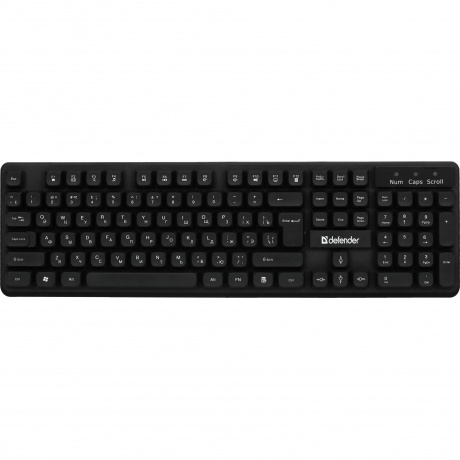 Набор клавиатура + мышь Defender MILAN C-992 RU BLACK (45992)