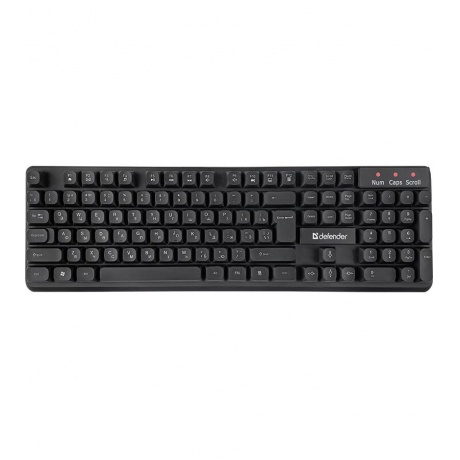 Набор клавиатура + мышь Defender MILAN C-992 RU BLACK (45992) - фото 3