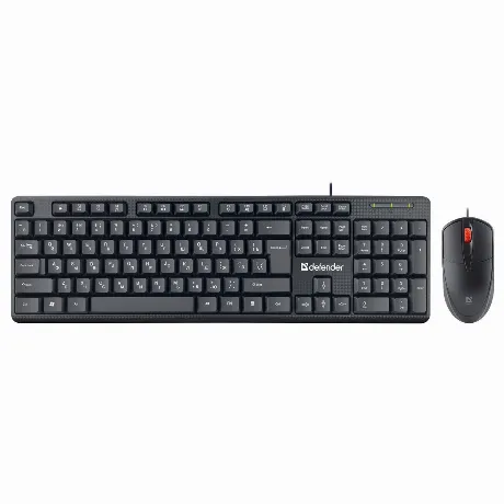 Набор клавиатура + мышь Defender LINE C-511 RU BLACK (45511)