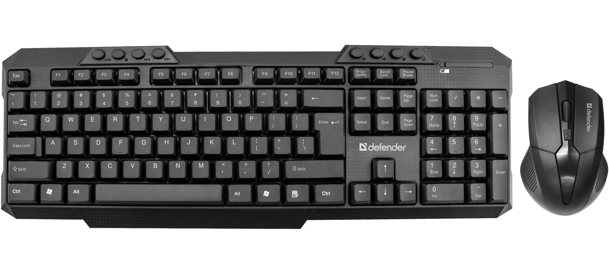 Набор клавиатура + мышь Defender JAKARTA C-805 (45804) комплект мыши и клавиатуры defender jakarta c 805 wireless 45804