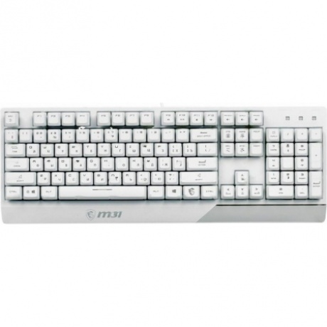 Клавиатура MSI GAMING RUS VIGOR GK30 WHITE (VIGOR GK30 WHITE RU) - фото 2