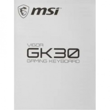 Клавиатура MSI GAMING RUS VIGOR GK30 WHITE (VIGOR GK30 WHITE RU) - фото 10