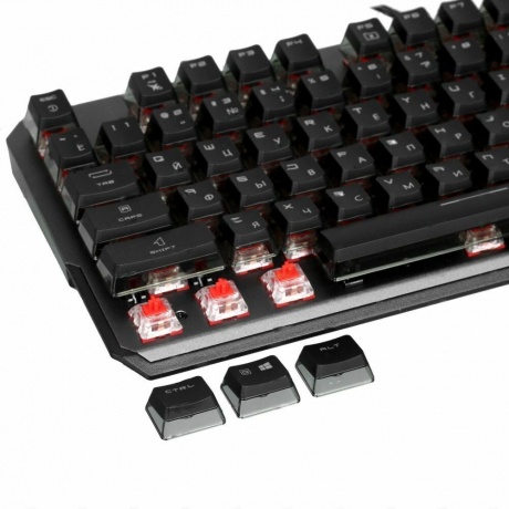 Клавиатура MSI GAMING RED RU VIGOR GK71 SONIC RED - фото 6