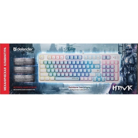 Клавиатура Defender HAWK GK-418 (45422) - фото 4