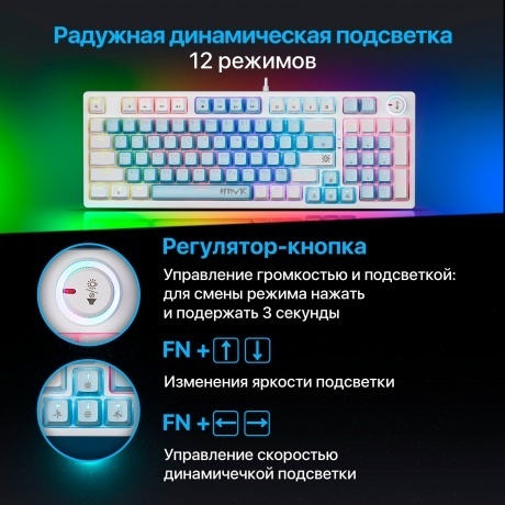 Клавиатура Defender HAWK GK-418 (45422) - фото 7