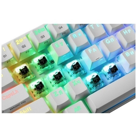 Клавиатура Defender DRACONIC WHITE (77810) - фото 11