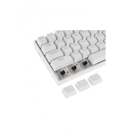 Клавиатура Defender DRACONIC WHITE (77810) - фото 14