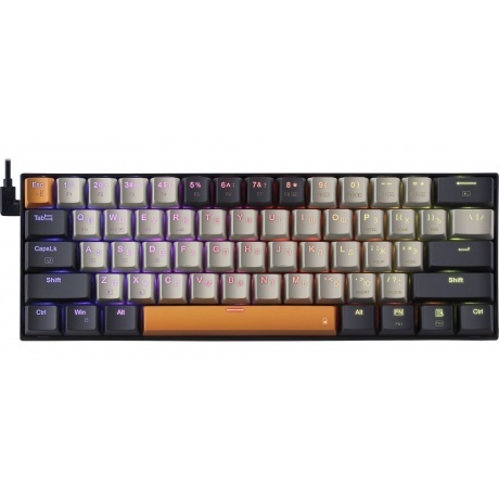 Клавиатура Defender CARAXES PRO RGB REDRAGON (71554) - фото 3