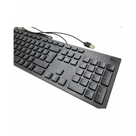 Клавиатура Dell KB216; Black (580-ADKO) - фото 3