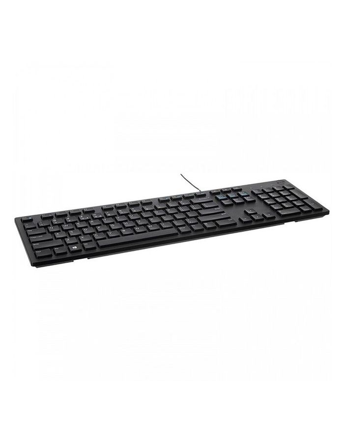 Клавиатура Dell KB216; Black (580-ADKO) новая русская клавиатура для dell inspiron 15 5000 series 5547 5521 5542 win8 запасные клавиатуры для ремонта ноутбука