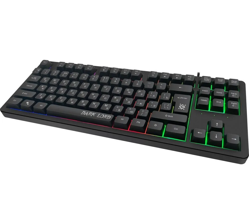 Клавиатура Defender DARK LORD черная 45580 - фото 2