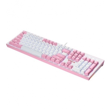 Клавиатура Redragon HADES бело-розовая - фото 5