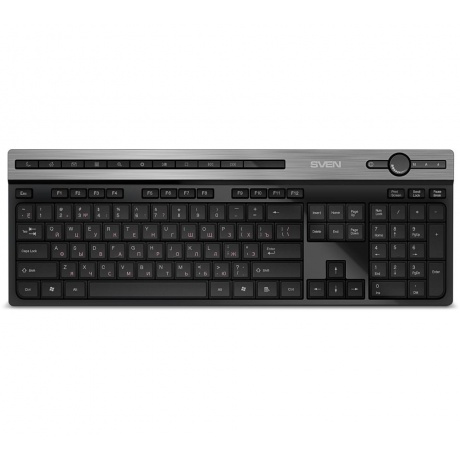 Клавиатура SVEN KB-E5500W чёрная (SV-021931) - фото 1