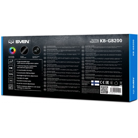 Клавиатура SVEN KB-G8200 (SV-021900) - фото 7