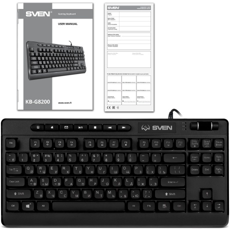 Клавиатура SVEN KB-G8200 (SV-021900) - фото 8