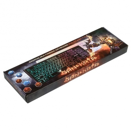 Клавиатура Dialog Gan-Kata KGK-17U BLACK - фото 7