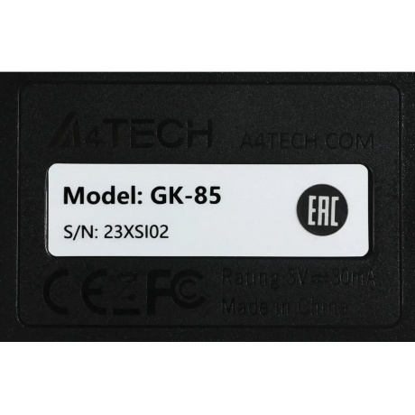 Клавиатура и мышь беспроводные A4TECH 3000NS черный - фото 12