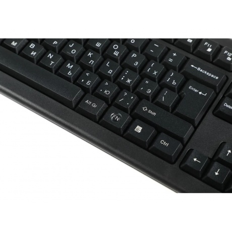 Клавиатура и мышь беспроводные A4TECH 3000NS черный - фото 7