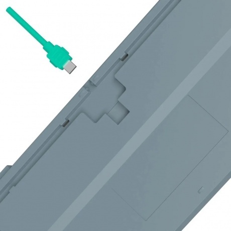 Клавиатура A4Tech Bloody S87 Energy Grey-Green - фото 6