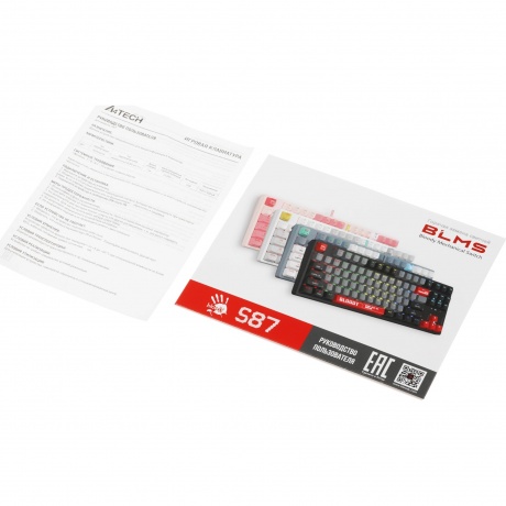 Клавиатура A4Tech Bloody S87 Energy Pink - фото 41