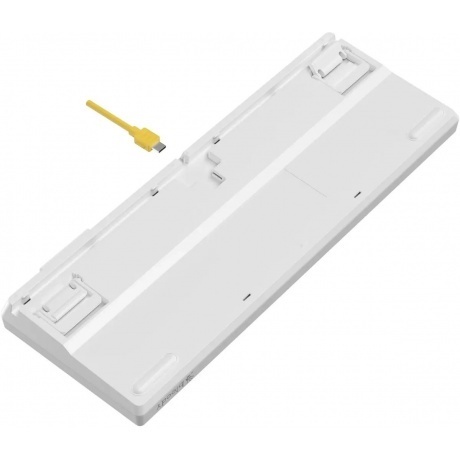 Клавиатура A4Tech Bloody S87 Energy White-Yellow - фото 9