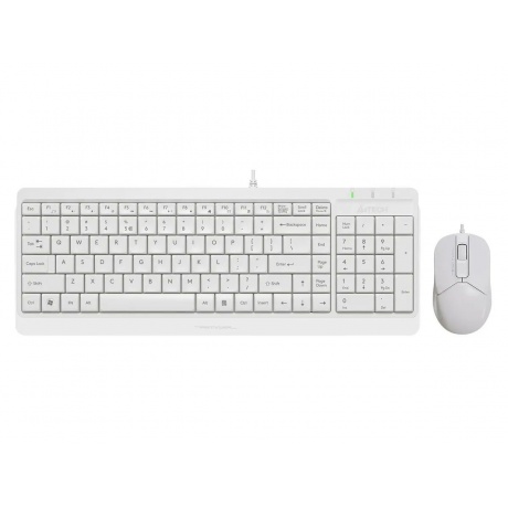 Клавиатура A4Tech Fstyler F1512 White - фото 1
