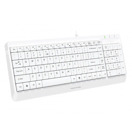 Клавиатура A4Tech Fstyler F1512 White - фото 3