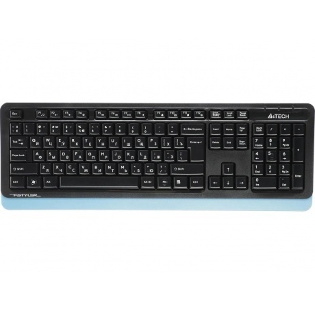 Клавиатура A4Tech Fstyler FG1035 Navy Blue - фото 6