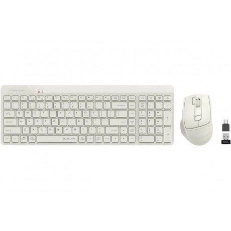 Клавиатура A4Tech Fstyler FG2400 Air Beige - фото 2